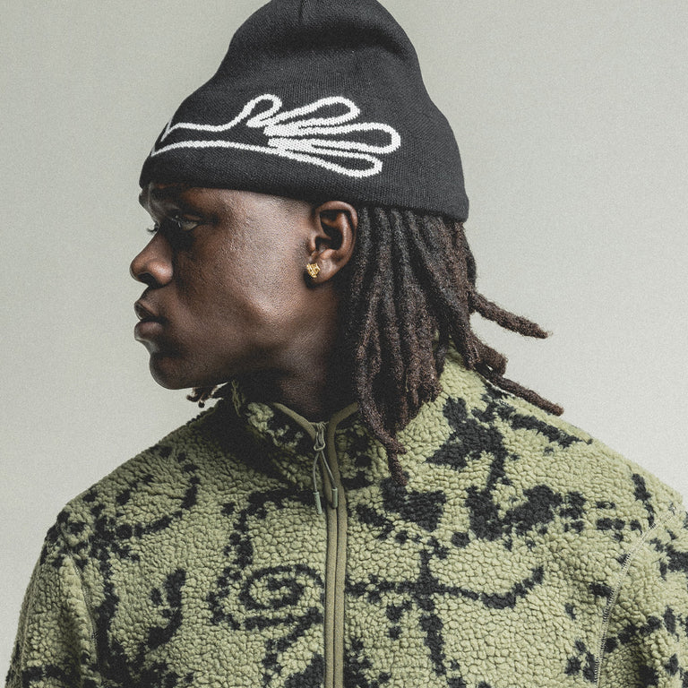 Hiking Patrol Knit BEANIE - Black - Hats
